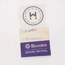 Belforte 11AC2P8C Watch Setting Lever Spring Set Bridge Watchmaker New (C19R3)