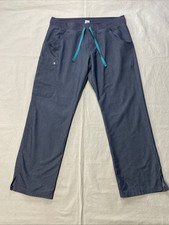 FIGS Pants Mens Medium Gray Pisco Scrubs Basic Technical Stretch Medical Stains