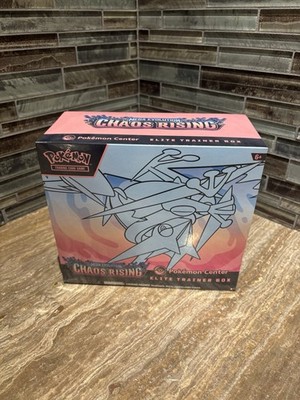 Pokemon Center Chaos Rising PC Elite Trainer Box SEALED PC ETB