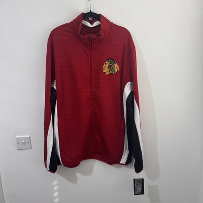 NHL Chicago Blackhawks G-III Power Forward Jacke Trainingsjacke XXL Neu mit Etikett