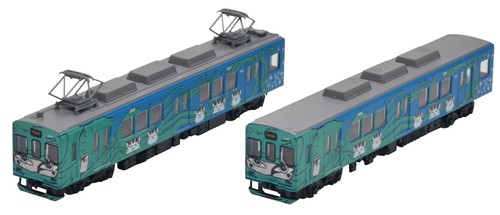 Tomytec Railway Collection Iga Railway 200 Ninja Train Green 2-Car D 326601 N | Zustand: New