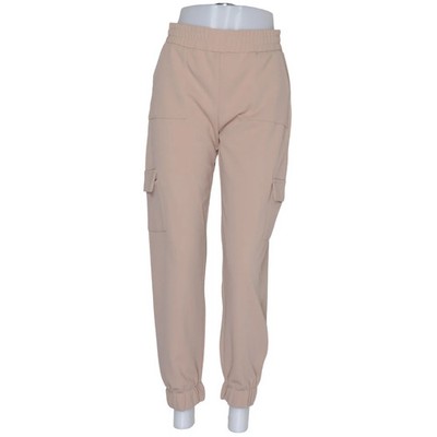 Sisters Point, Cargohose, Größe: M, Beige, Elasthan/Polyester, Einfarbig #KJv