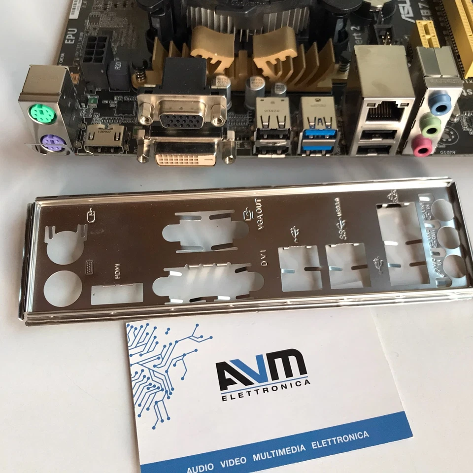 Scheda madre LGA 1150 ASUS Z87K CPU Intel Core i7-4790S 16GB DDR3 HDMI USB3.0 - Immagine 4 di 4