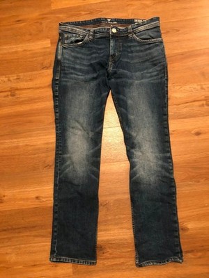 Tom Tailor Herren Jeans 34/34 - Hose Josh Regular Slim W34 L34 - Used-Look - Rar