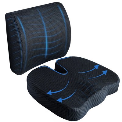 Lendenwirbelstütze Kissen Autositz Rollstuhl Bürostuhl Kissen Memory Foam