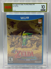Legend of Zelda Wind Waker HD Nintendo Wii U Sealed New PSA 10 A++ Graded MINT