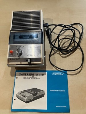 Universum Kassettenrekorder Kassetten-Tonband-Gerät CT2121