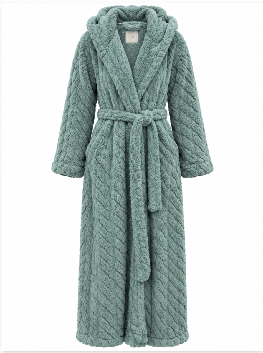 m&s ladies zipped dressing gowns M S Gown for sale MD3.4