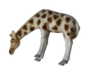 BONE CHINA GIRAFFE FIGURE 3.25” tall 4” wide
