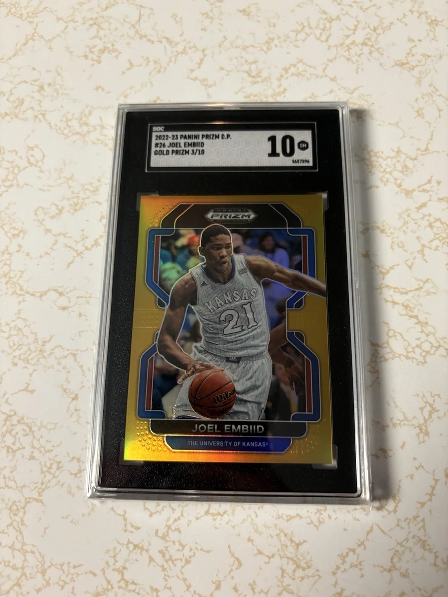 Joel Embiid Serial Numbered Basketball Sports Trading Card Singles
