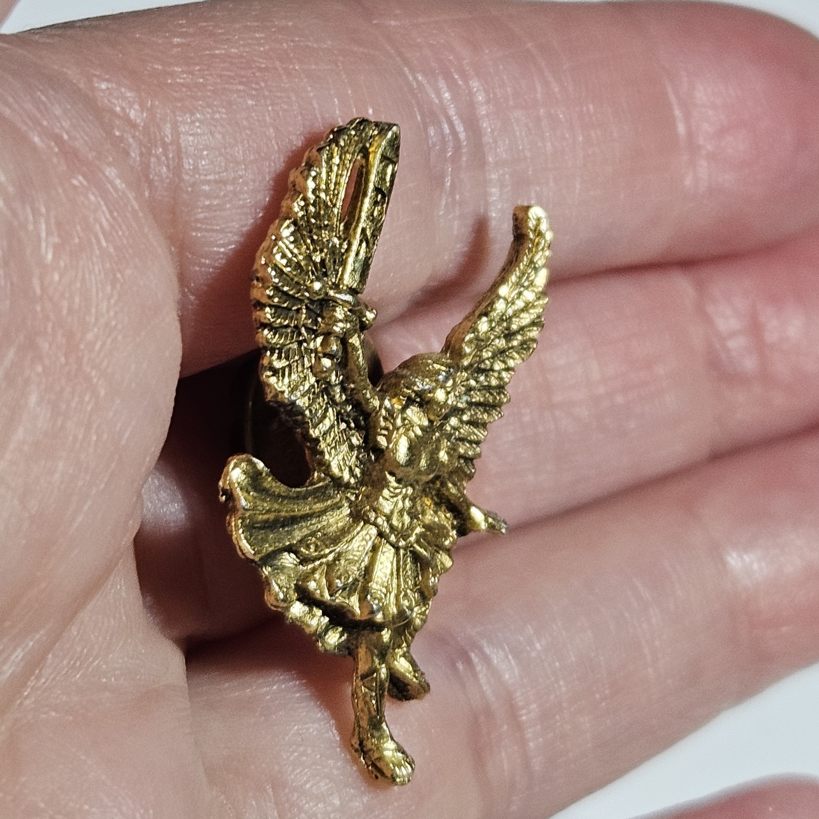 Trinity Broadcasting Network Warrior Angel Pin Br… - image 3