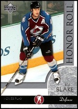 2002-03 UD Honor Roll #18 Rob Blake - HOF FREE SHIPPING!