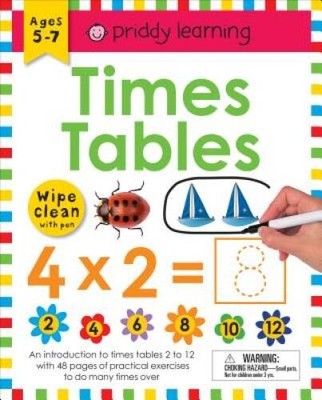 Wipe Clean Workbook: Times Tables (enclosed spiral binding) (Wipe Cl - VERY GOOD