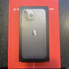  BOX ONLY Original Apple iPhone 13 PRO MAX Graphite 128GB - Empty Box