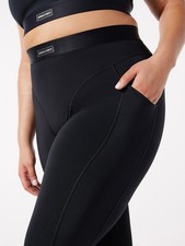 Savage X Fenty LineUp High-Waist Pocket Leggings Black, Size 1X 