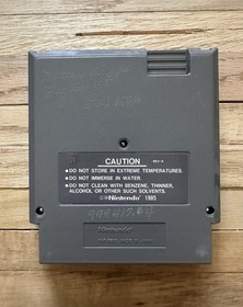 THE LAST STARFIGHTER Nintendo NES Game Cartridge MINDSCAPE 1989