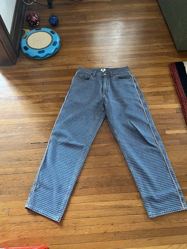 Deux jeans ronds homme bleu 30x30,5 Supreme skateboarding Nike Adidas Levi’s