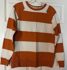 Womens L Striped Sweatshirt