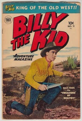 Toby Press - BILLY THE KID ADVENTURES MAG. 1950-55 #11 - Grade 4.5 - Comic Book