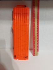 Nerf N-Strike Elite 18 Dart Round Clip Mag Magazine - 2009  Orange J7