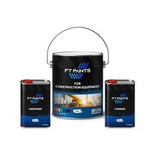 FT Paints 2.75L Kit Food-Safe Paint with Gloss Finish for Construction Equipment