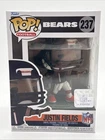 Funko POP! NFL Justin Fields Chicago Bears Home Jersey Vinyl Fig.  #237 Free S/H