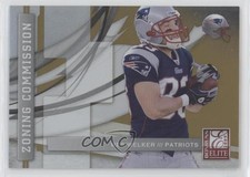 2009 Donruss Elite Zoning Commission Gold 805/899 Wes Welker #5 a7t