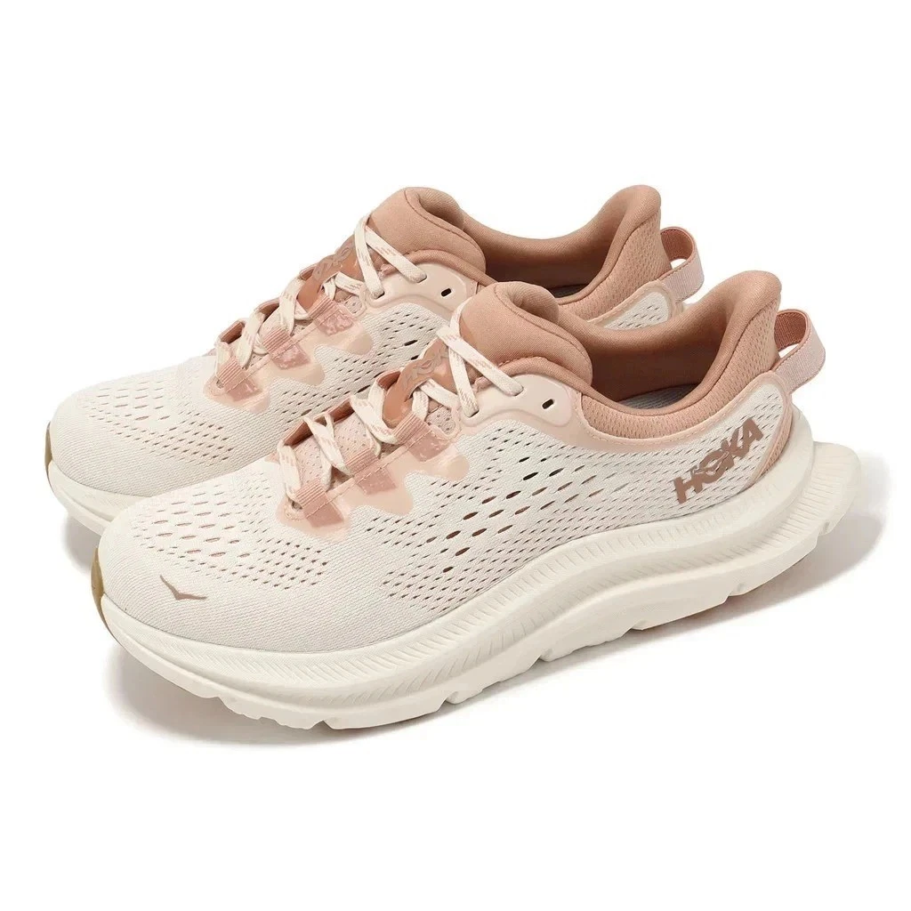 Hoka One One Kawana 2 Vanilla Sandstone Pink Running Sneaker 1147913-VSN Women