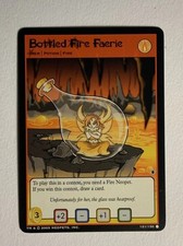 Neopets TCG - Bottled Fire Faerie 121/150 - The Darkest Faerie - NM