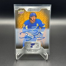 2023-24 Upper Deck Engrained ROBERT THOMAS #58 Oak Auto