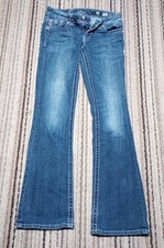 Miss Me Jeans Women's 28 x 34" Embellished Signature Boot Cut L32