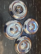 Oem 1950 - 1953 Oldsmobile 88 Dog Dish Hubcaps Set Of 4 Oem 1950 - 1953 Oldsmobile 88 Dog Dish Hubcaps Set Of 4