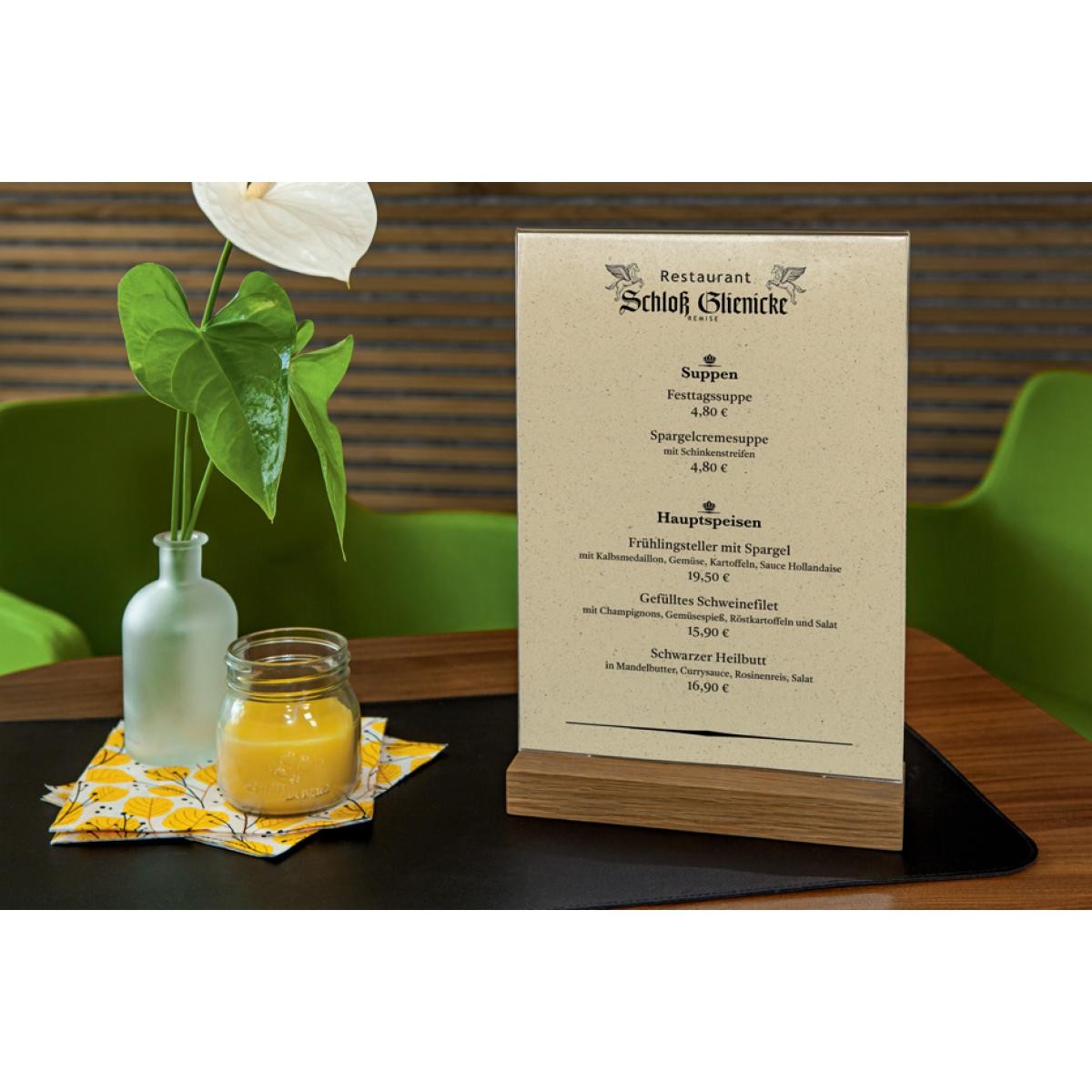 Sigel Graspapier A4 100g Blank Grass Paper 100 Blatt