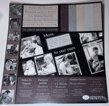 Creative Memories Perfect Fit Neutrals 12" Photo Mounting Paper 10 sheets Sealed