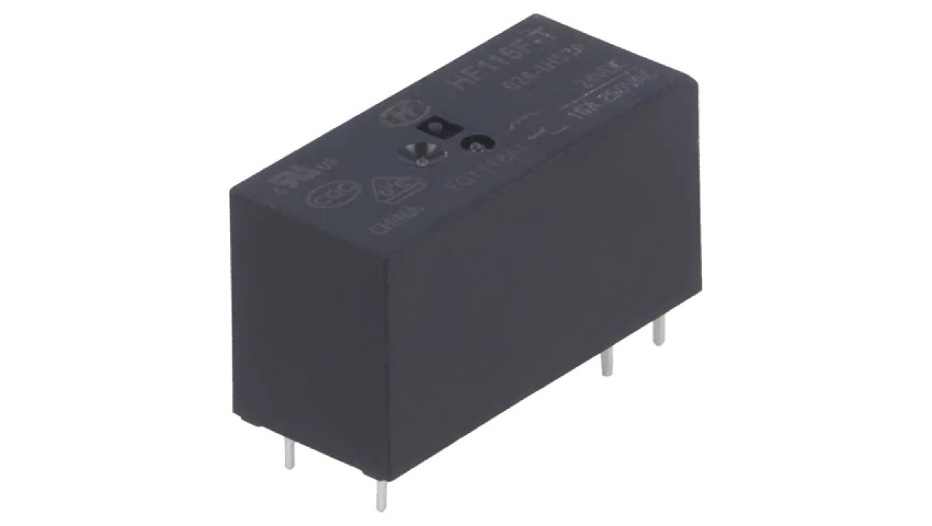 Solenoid Relay SPST-NO Coils: HF115F-T/024-1HS3A