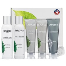 Exposed Skin Care Acne Treatment Kit Salicylic Acid Benzoyl Peroxide