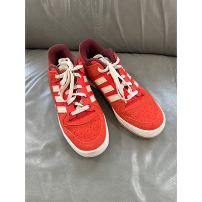 Adidas Forum Low CL ''Red'' 7 Sneakers with white stripes 