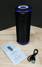 Proscan Elite, Light Up 360 Degree Sound Waterproof IPX4 Bluetooth Speaker