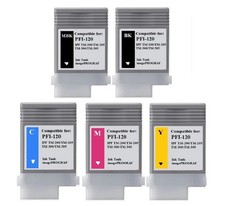 Any 3 colors PFI-120 Ink Cartridge Fit Canon iPF TM-200 TM-205 TM-300 TM-305