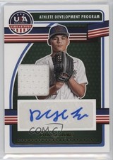 2023 Panini USA Baseball Stars & Stripes Materials Dylan Stallones Auto v9t
