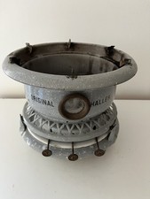 Vintage Dutch Grey Haller Enamelware Stove Kerosene 3 wick Enamel / camping hob