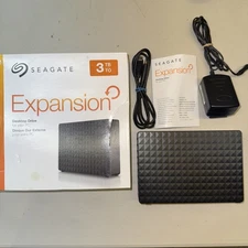 Seagate Expansion 3TB, External (STEB3000100) Hard Drive - Black