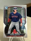 2023 Bowman Chrome Roman Anthony 1st Bowman #BDC-71 Boston Red Sox