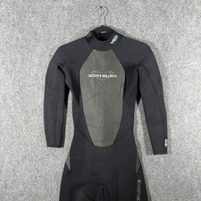 BODY GLOVE Vibe 4/3 mm Full Body Wetsuit Black Gray Surf Dive Womens Size 5/6