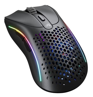 Glorious Model D 2 Wireless Optical RGB Lightweight Gaming Mouse - Matt Black