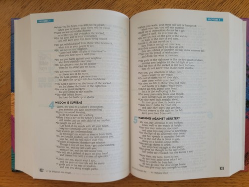 The Teen Study Bible New International Version (NIV COPYRIGHT 1984) - Picture 17 of 22