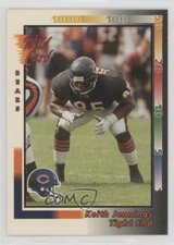 1992 Wild Card Keith Jennings #399 Rookie RC nz8. rookie card picture
