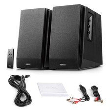 Edifier R1700BT Bluetooth Bookshelf Speakers Powered Speakers 2.0 Setup Black