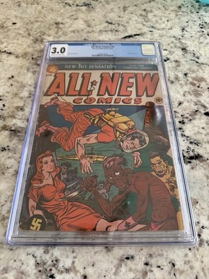 All-New Comics #4 (Harvey August 1943) CGC Universal 3.0