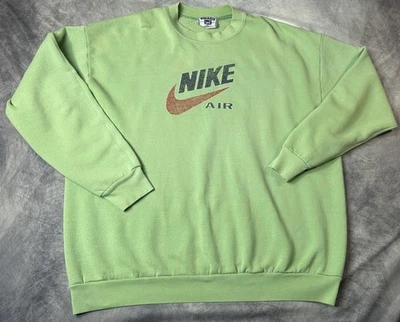 Sudadera Lee De Colección Para Hombres XL Cuello Redondo Nike Air Gráfico EE. UU. Envejecida Y2K - Imagen 1 de 4